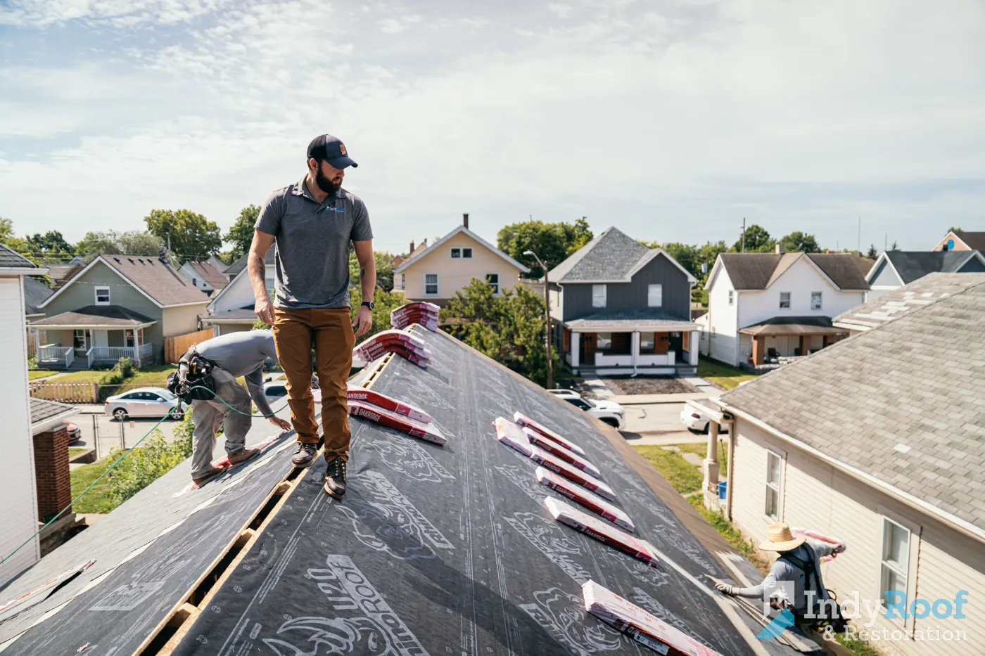 Roofing by Chapel Pines Roofing near Crows Nest, IN